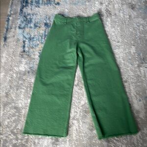 Women’s Pistola new Green Casual wide leg jeans great fit